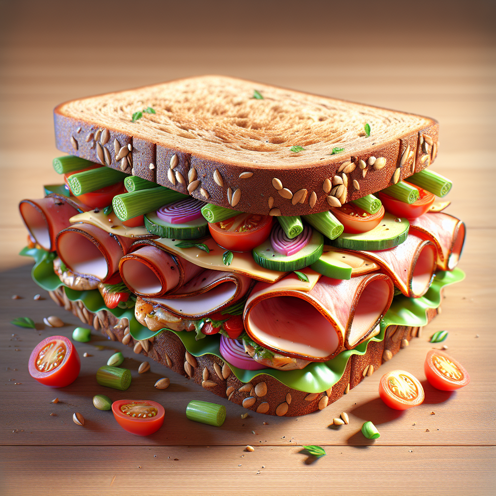 Doğru Sandviç Nasıl Olmalı ? Protein bombası bir tarif!