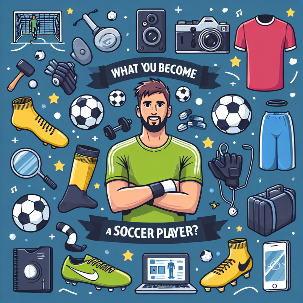 Futbolcu olmak için nelere ihtiyacınız var ? işte kapsamlı bir rehber