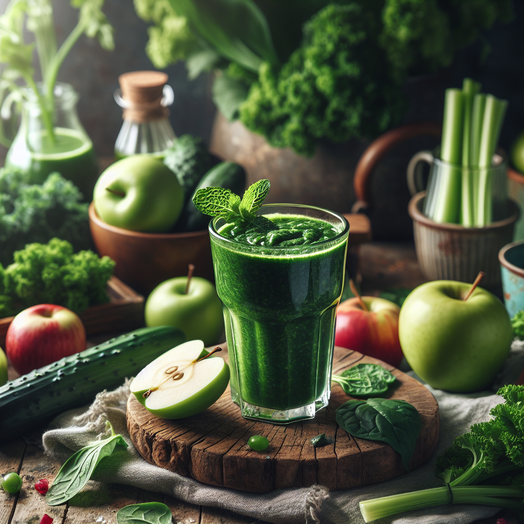 Yeşil Bitkili İçeceklerin Getirdiği Sağlık